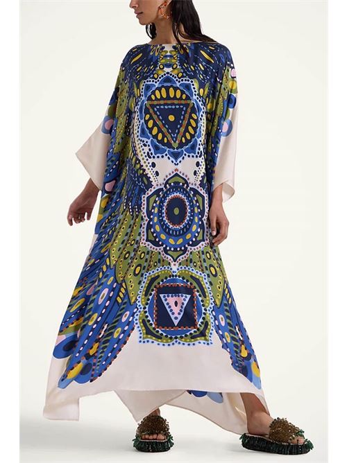 Square Kaftan Dress LA DOUBLEJ. | DRE0872SIL006CHA05MU01